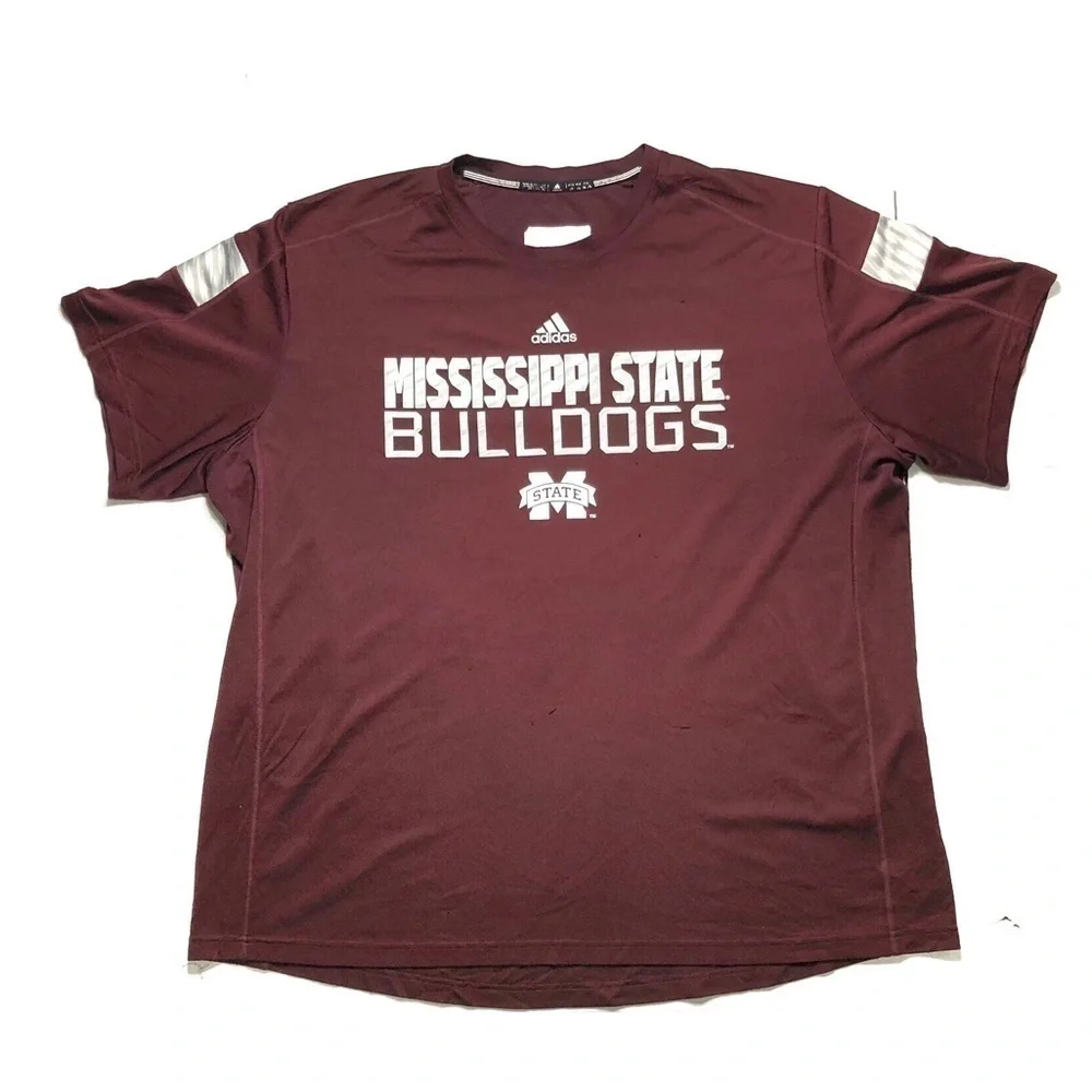 Adidas Mississippi Bulldogs T-Shirt 2X